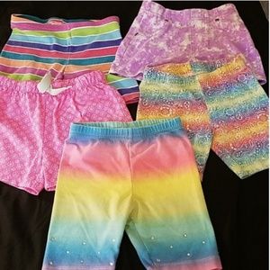 Bundle of 5 Toddler Shorts/Leggings